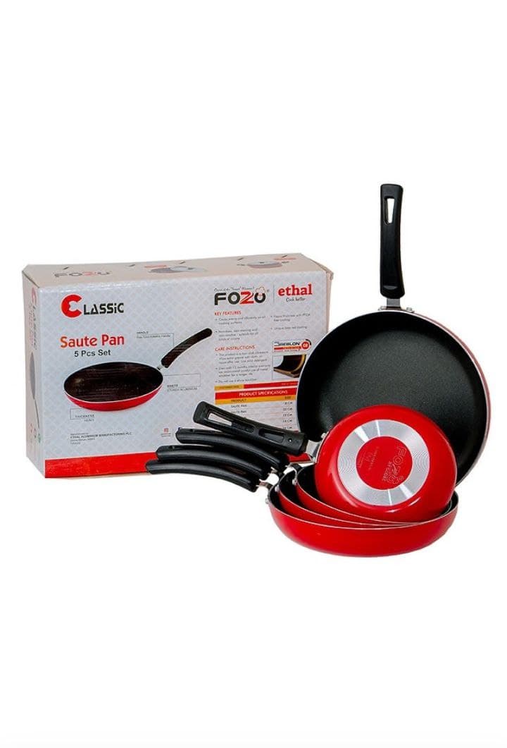 Classic Saute Pan 5Pcs Set
