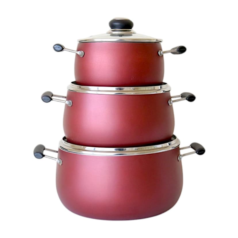 Magma Belly Pot 3Pcs Set