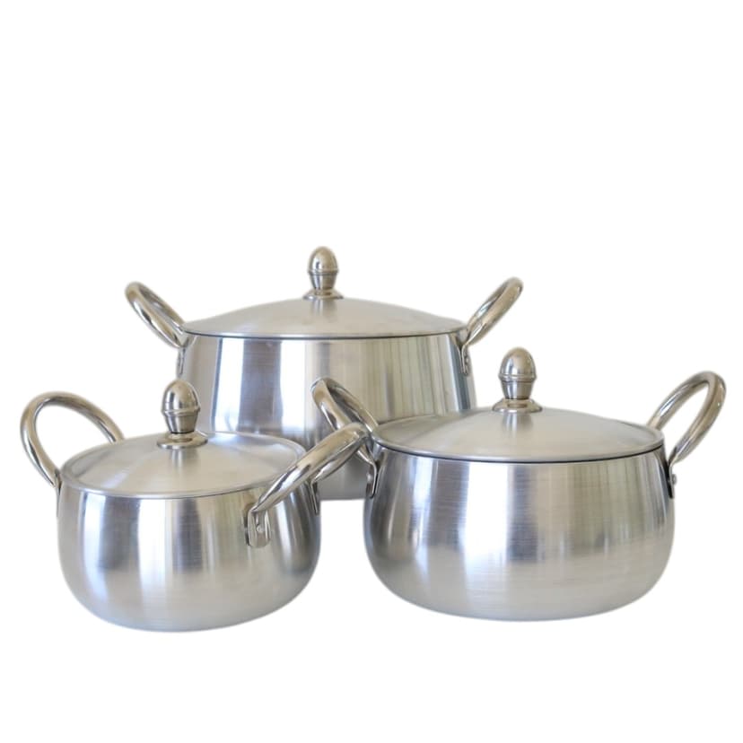 Utensil Belly Pot 3Pcs Set
